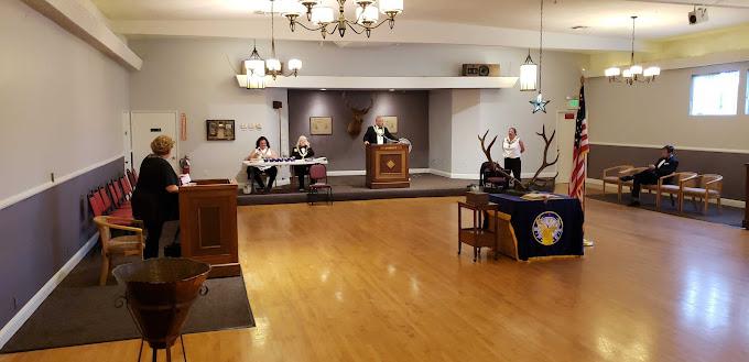 Lodge meeting hall